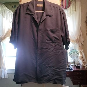 Mens short sleeve button down